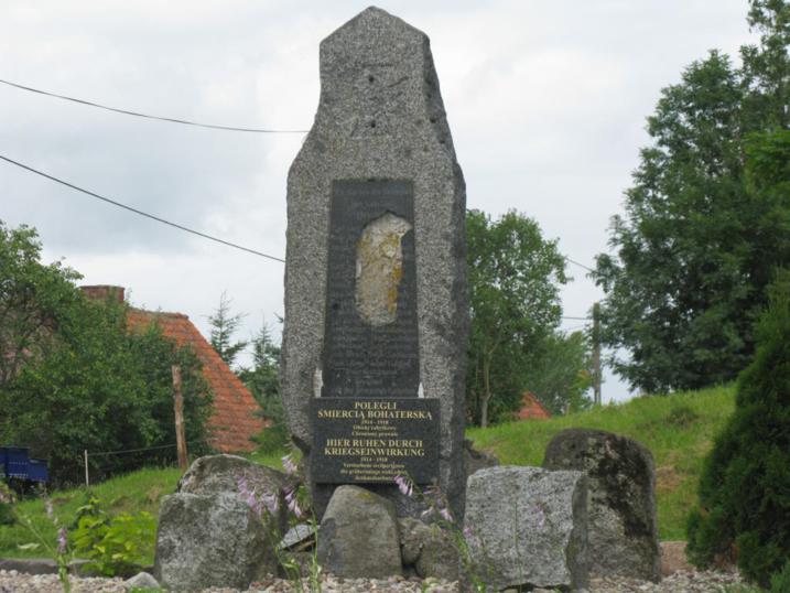 Kabiny Pomnik poległych bohaterów 1914 -1918.jpg